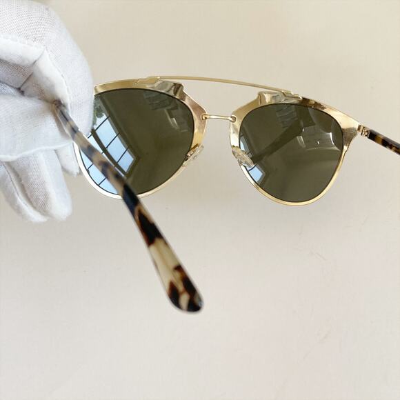 DIOR  Unisex Reflected Sunglasses Tortoise NIB - Picture 10 of 12